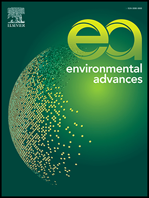 Go to journal home page - Environmental Advances